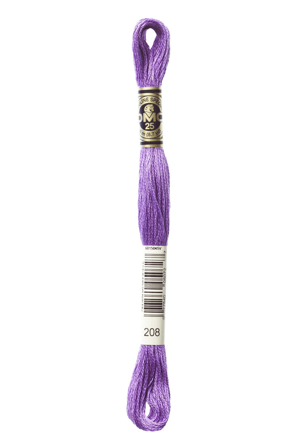 DMC: Mouliné Spécial: Hilo de bordar Tonos de rosa y morado: 100 % algodón, 8 m
