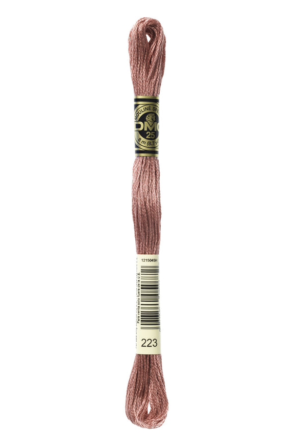 DMC: Mouliné Spécial: Hilo de bordar Tonos de rosa y morado: 100 % algodón, 8 m