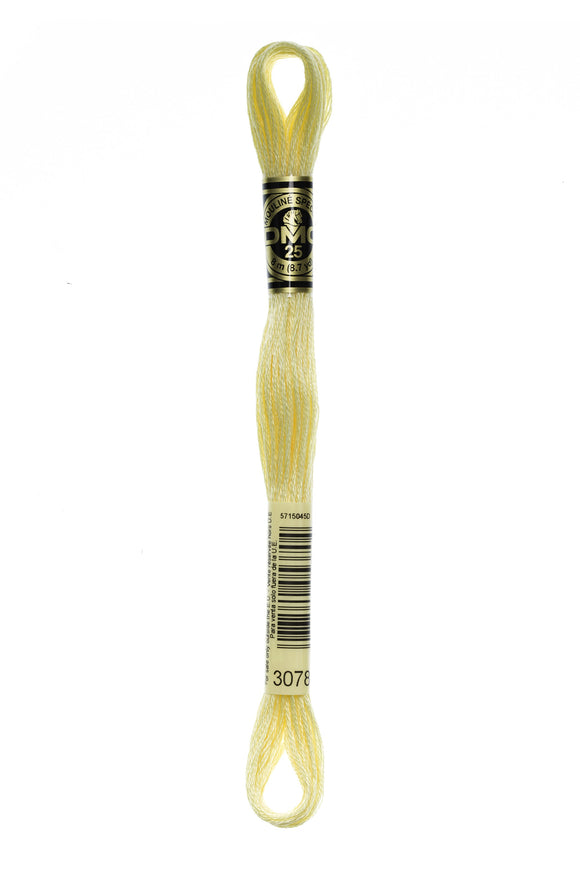 DMC: Mouliné Spécial: Hilo de bordar tonos naranja y amarillo: 100 % algodón, 8 m