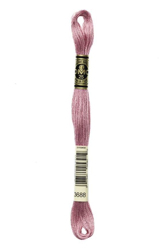 DMC: Mouliné Spécial: Hilo de bordar Tonos de rosa y morado: 100 % algodón, 8 m