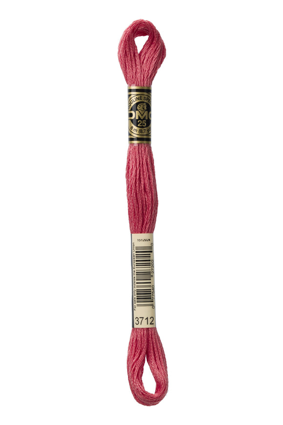DMC: Mouliné Spécial: Hilo de bordar Tonos de rosa y morado: 100 % algodón, 8 m
