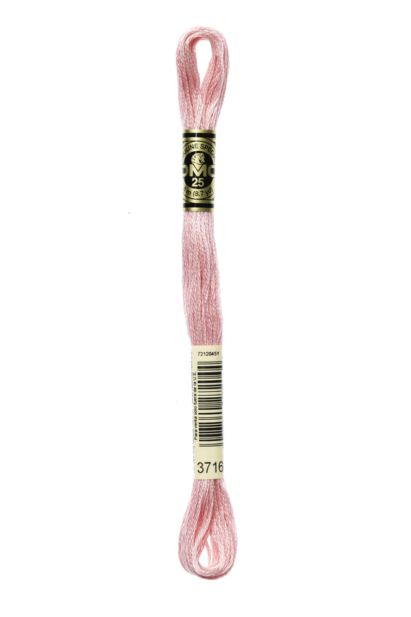 DMC: Mouliné Spécial: Hilo de bordar Tonos de rosa y morado: 100 % algodón, 8 m