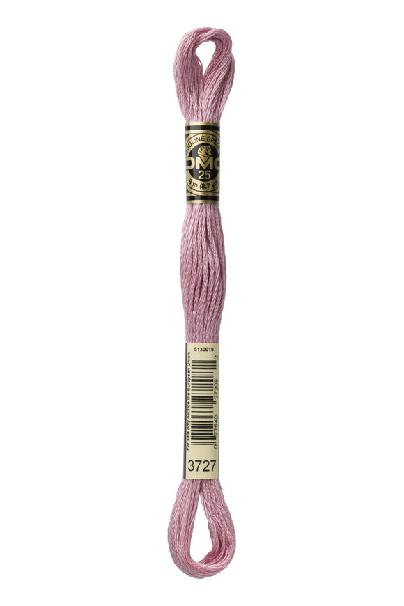 DMC: Mouliné Spécial: Hilo de bordar Tonos de rosa y morado: 100 % algodón, 8 m