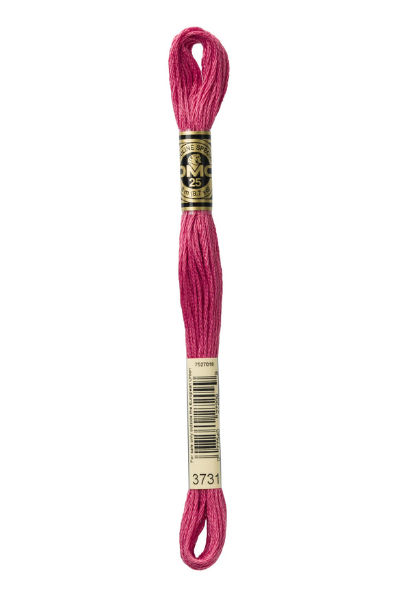 DMC: Mouliné Spécial: Hilo de bordar Tonos de rosa y morado: 100 % algodón, 8 m