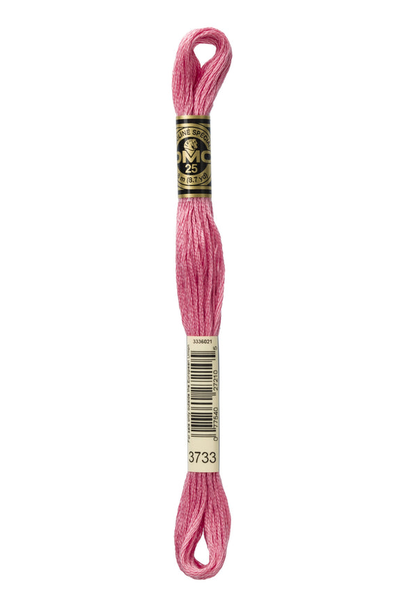 DMC: Mouliné Spécial: Hilo de bordar Tonos de rosa y morado: 100 % algodón, 8 m