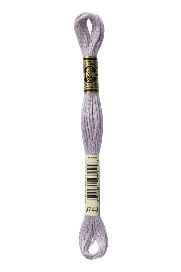 DMC: Mouliné Spécial: Hilo de bordar Tonos de rosa y morado: 100 % algodón, 8 m