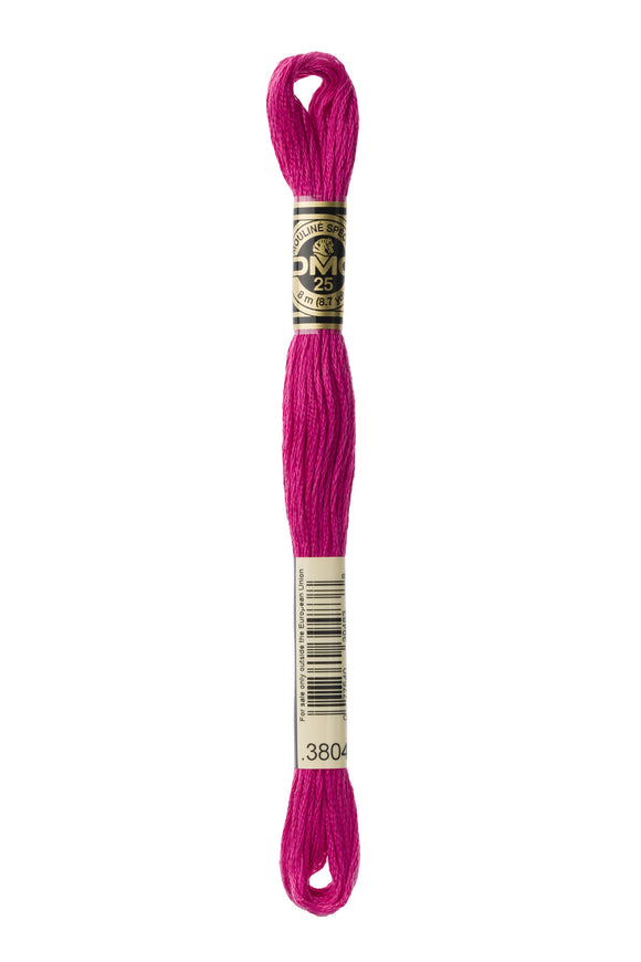 DMC: Mouliné Spécial: Hilo de bordar Tonos de rosa y morado: 100 % algodón, 8 m