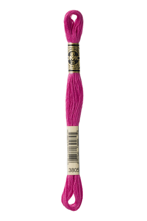 DMC: Mouliné Spécial: Hilo de bordar Tonos de rosa y morado: 100 % algodón, 8 m