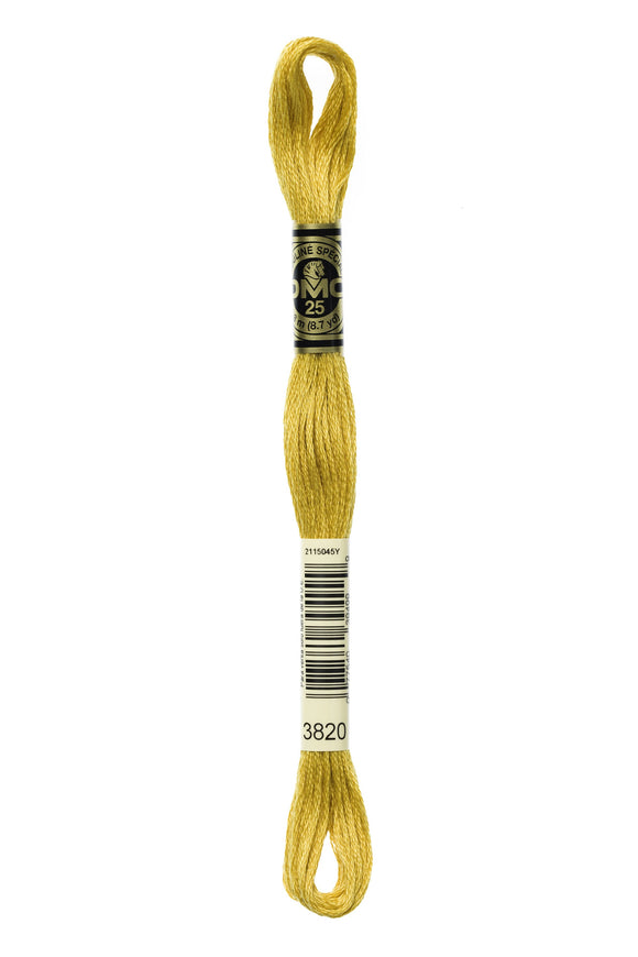 DMC: Mouliné Spécial: Hilo de bordar tonos naranja y amarillo: 100 % algodón, 8 m
