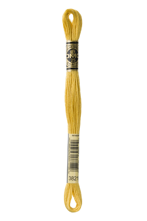 DMC: Mouliné Spécial: Hilo de bordar tonos naranja y amarillo: 100 % algodón, 8 m
