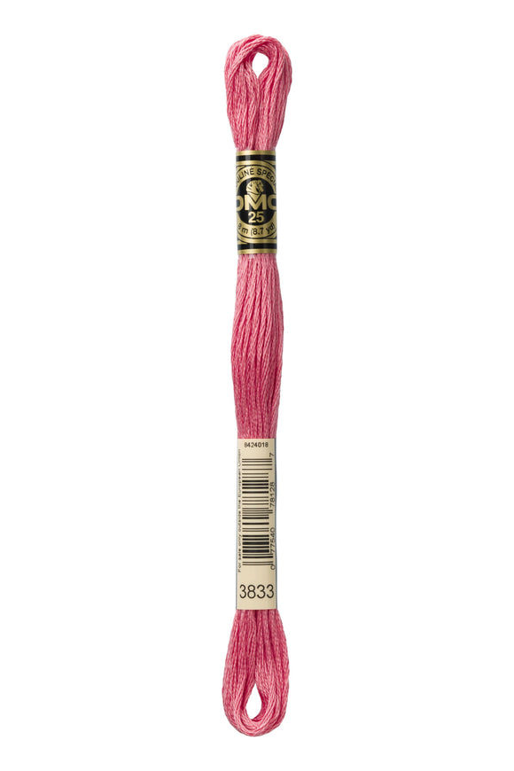 DMC: Mouliné Spécial: Hilo de bordar Tonos de rosa y morado: 100 % algodón, 8 m