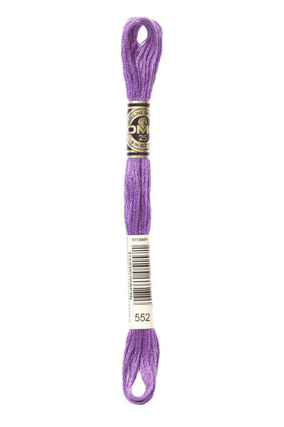 DMC: Mouliné Spécial: Hilo de bordar Tonos de rosa y morado: 100 % algodón, 8 m
