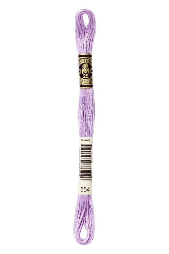 DMC: Mouliné Spécial: Hilo de bordar Tonos de rosa y morado: 100 % algodón, 8 m