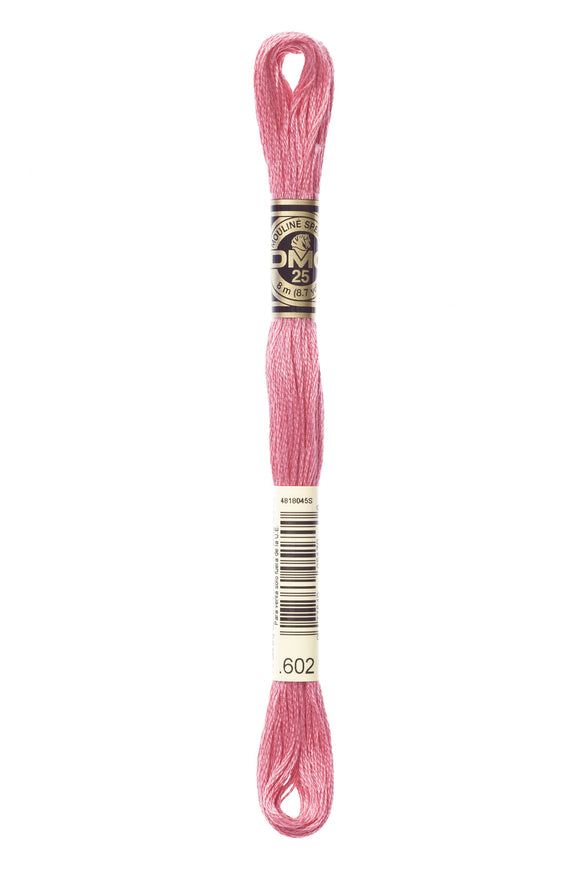 DMC: Mouliné Spécial: Hilo de bordar Tonos de rosa y morado: 100 % algodón, 8 m
