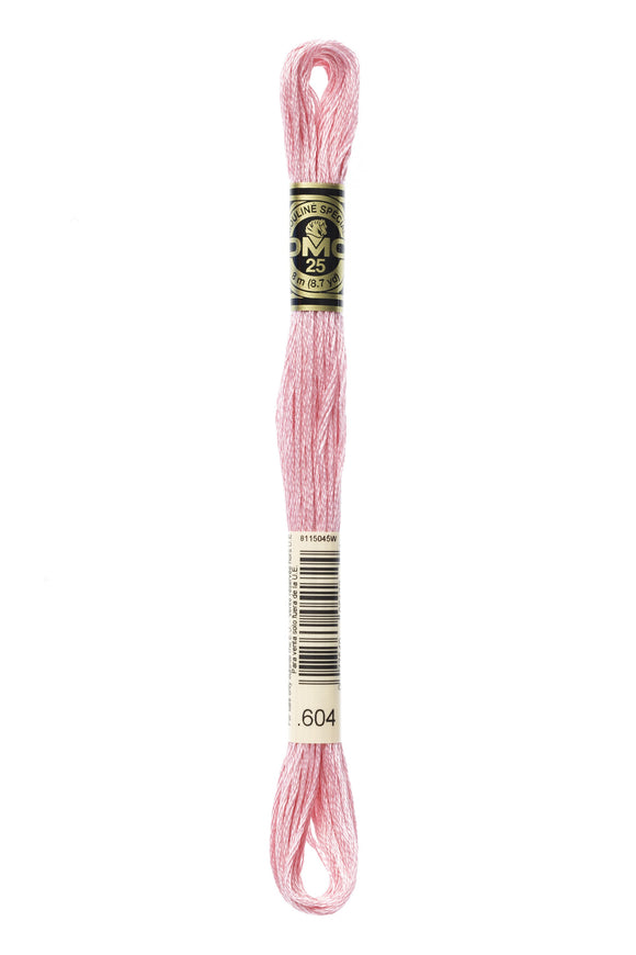 DMC: Mouliné Spécial: Hilo de bordar Tonos de rosa y morado: 100 % algodón, 8 m