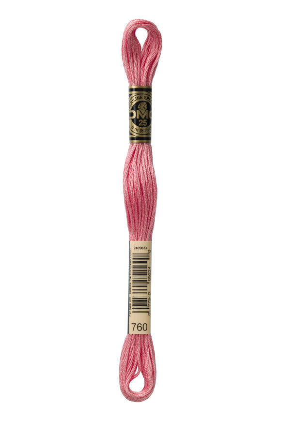 DMC: Mouliné Spécial: Hilo de bordar Tonos de rosa y morado: 100 % algodón, 8 m