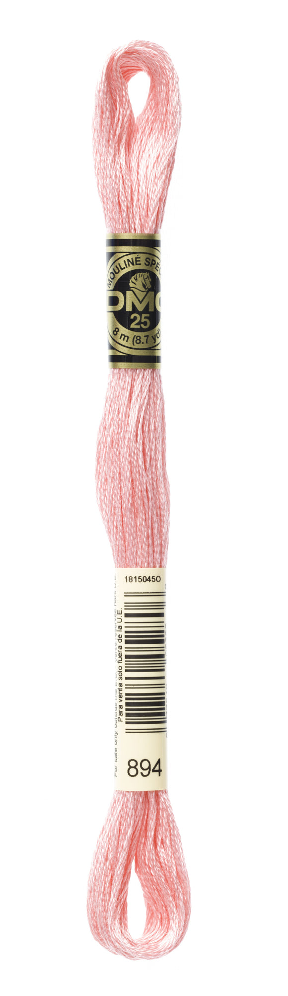 DMC: Mouliné Spécial: Hilo de bordar Tonos de rosa y morado: 100 % algodón, 8 m
