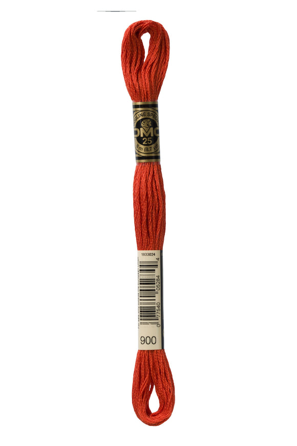 DMC: Mouliné Spécial: Embroidery Thread: Shades Of Red: 100% Cotton, 8m