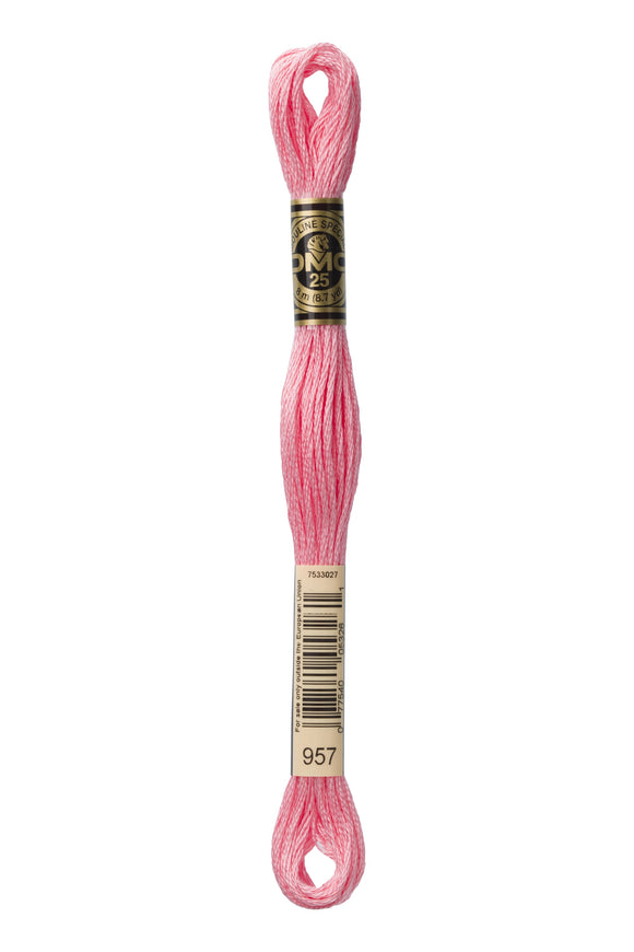 DMC: Mouliné Spécial: Hilo de bordar Tonos de rosa y morado: 100 % algodón, 8 m