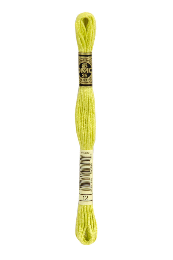 DMC: Mouliné Spécial: Hilo de bordar tonos naranja y amarillo: 100 % algodón, 8 m