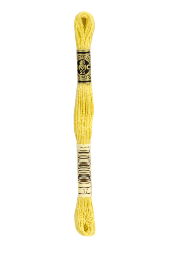 DMC: Mouliné Spécial: Hilo de bordar tonos naranja y amarillo: 100 % algodón, 8 m
