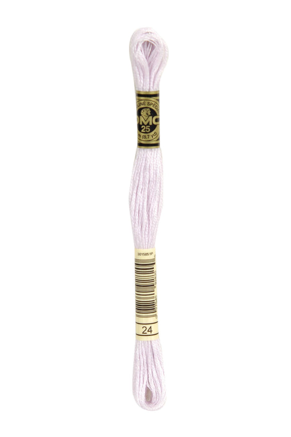 DMC: Mouliné Spécial: Hilo de bordar Tonos de rosa y morado: 100 % algodón, 8 m