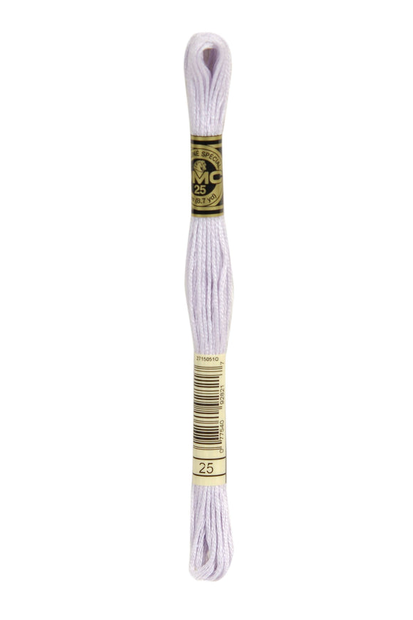 DMC: Mouliné Spécial: Hilo de bordar Tonos de rosa y morado: 100 % algodón, 8 m