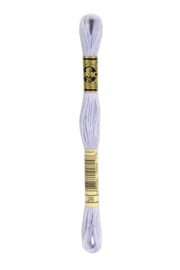 DMC: Mouliné Spécial: Hilo de bordar Tonos de rosa y morado: 100 % algodón, 8 m