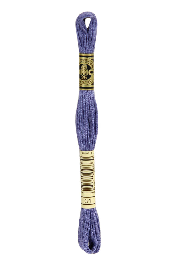 DMC: Mouliné Spécial: Hilo de bordar Tonos de rosa y morado: 100 % algodón, 8 m