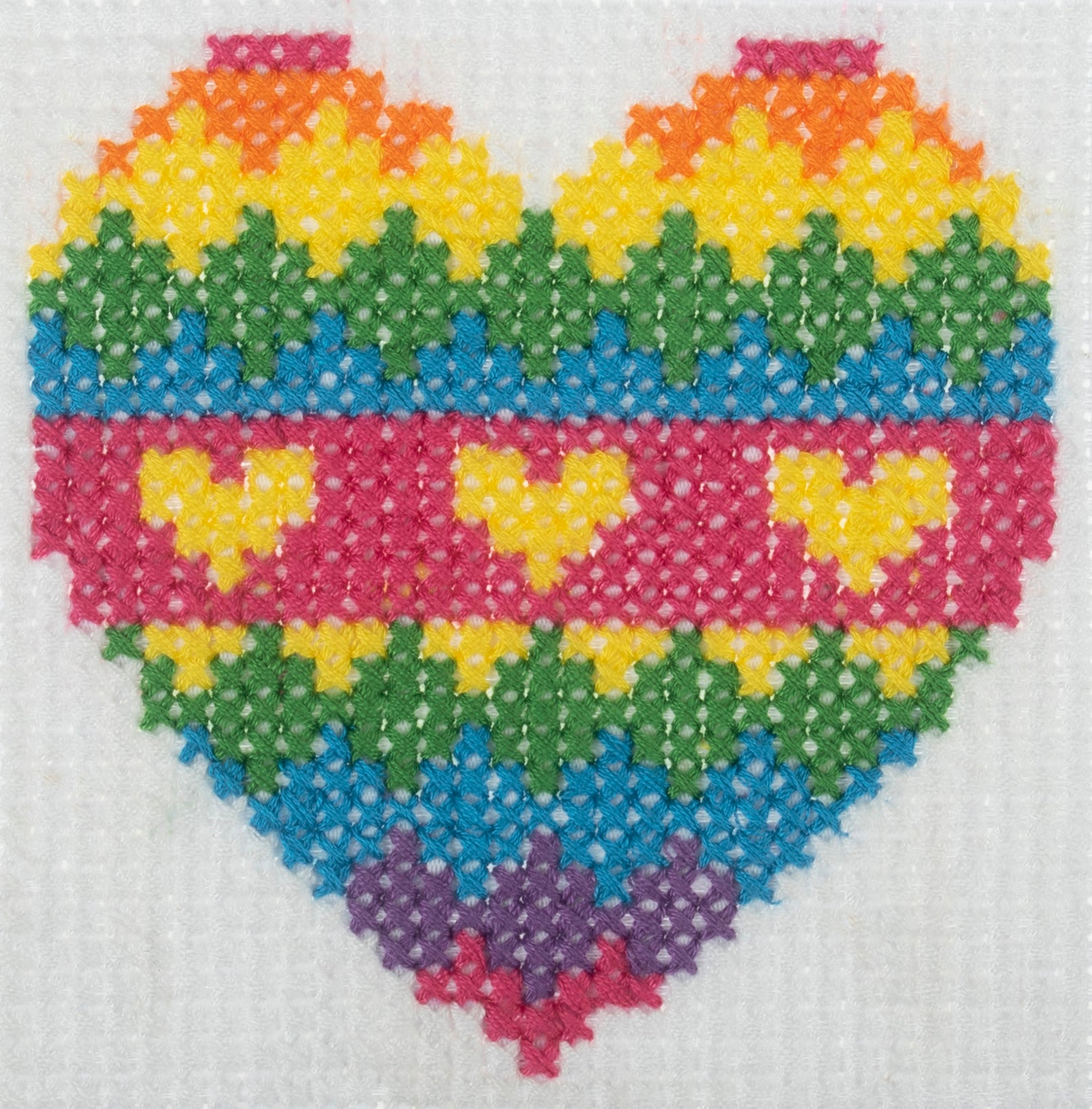 Tobin 2903 'Life Is Wonderful' Counted Cross Stitch Kit | 14-Count Aida Cloth, 8x12 Inch Finished Size - View #13