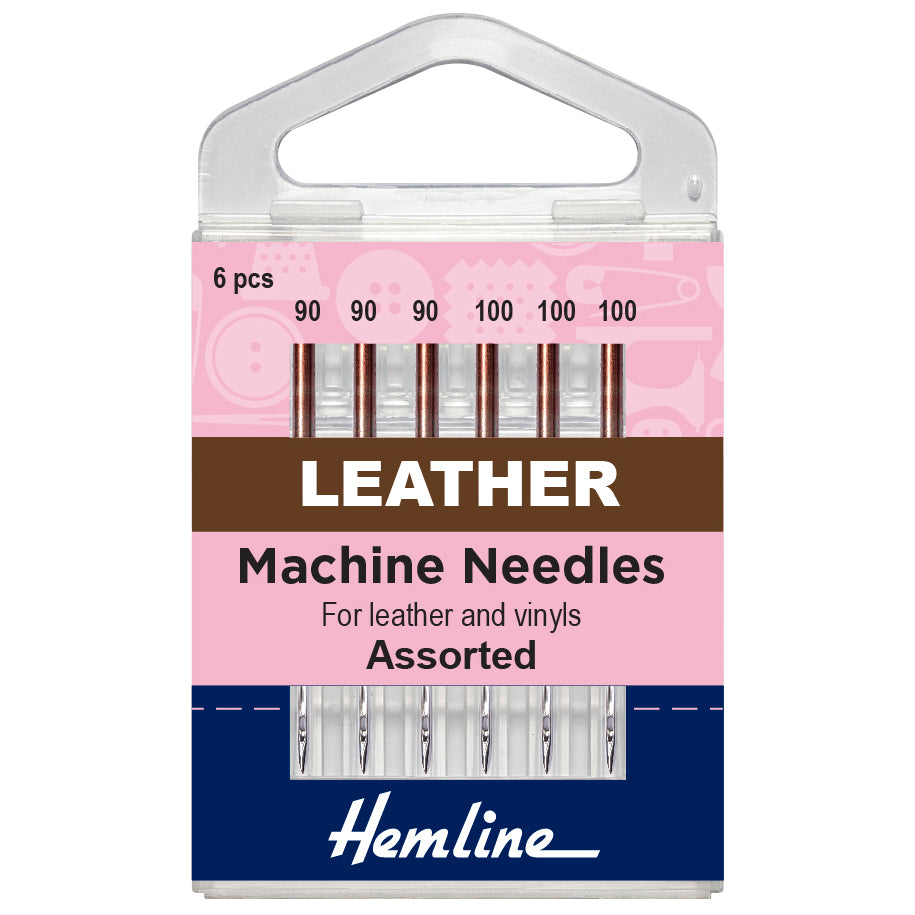Hemline Universal Sewing Machine Needles: Heavy 100/16 - 6pc