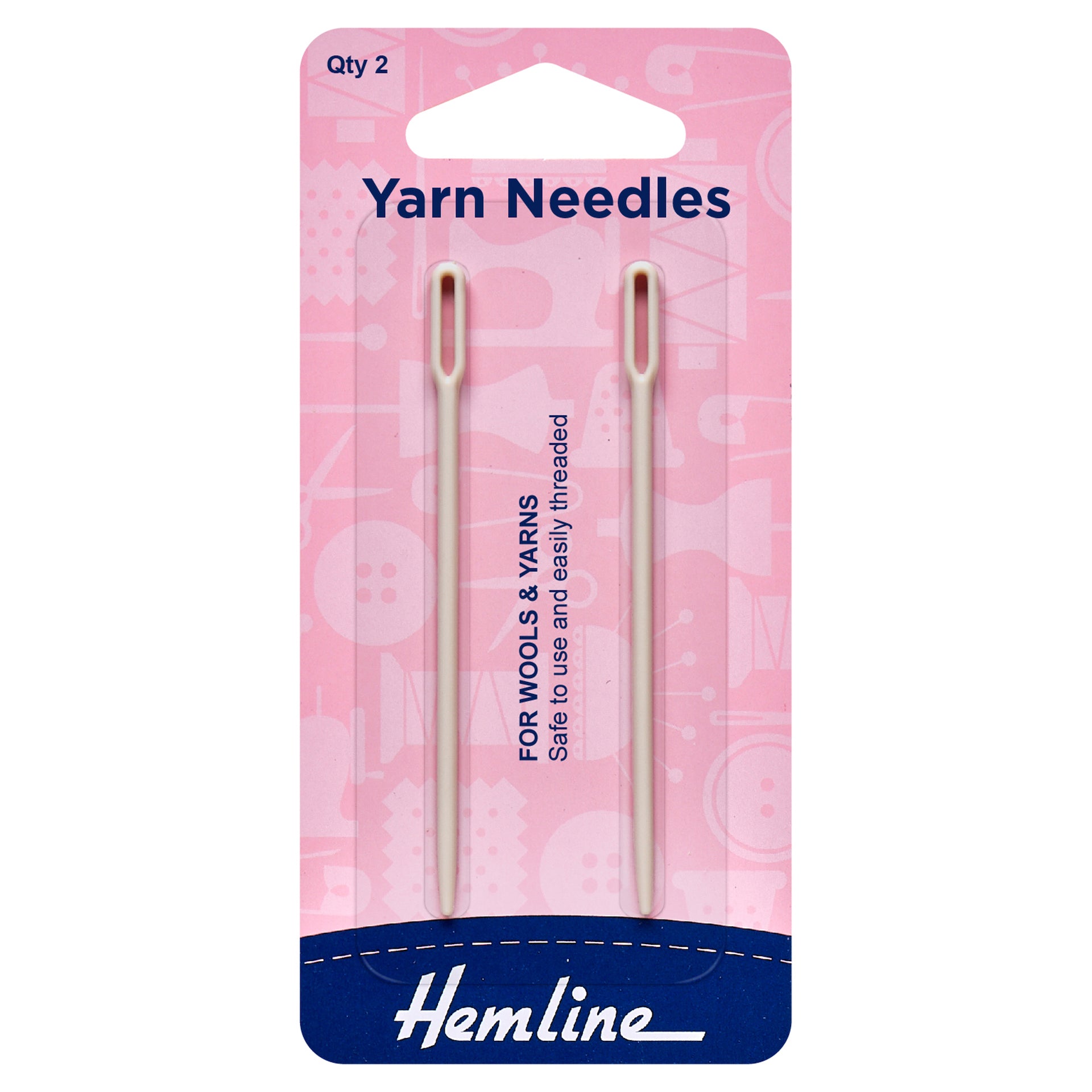 Hemline Hand Sewing Needles: Embroidery/Crewel: 16 Pieces