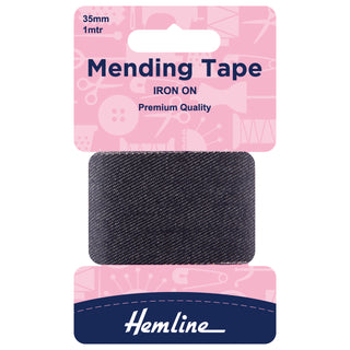 Buy denim Hemline Iron-On Mending Tape: 100cm x 38mm