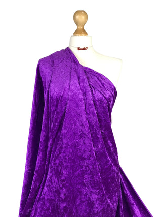 Crushed Velvet 2 Way Stretch - Fabriques