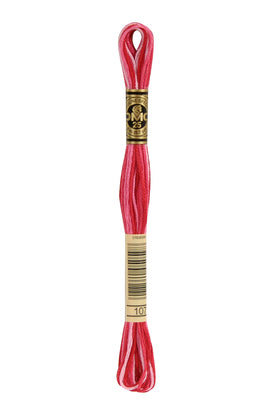 DMC: Moulin Spcial: Embroidery Thread: Shades Of Red: 100% Cotton, 8m