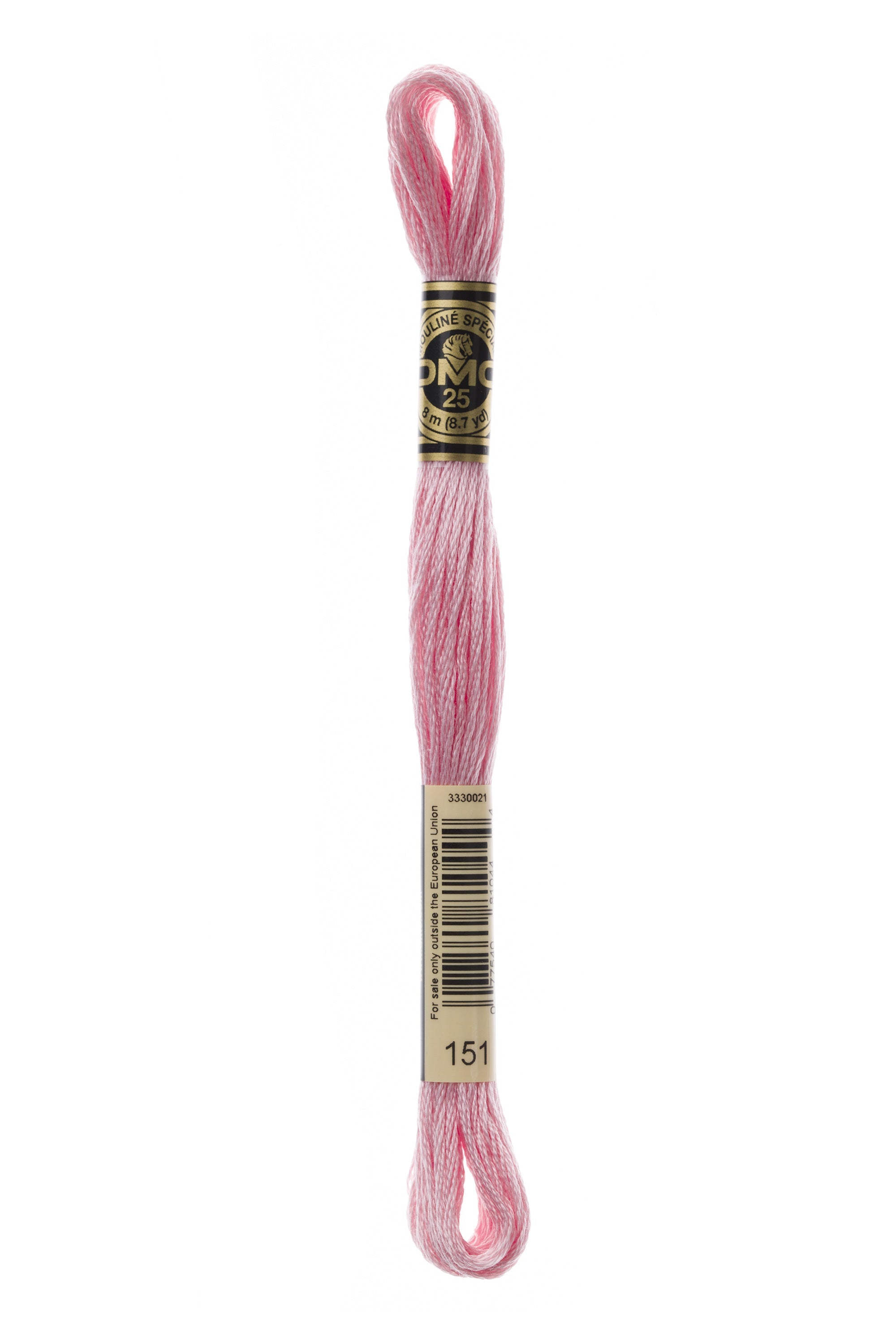 DMC: Mouliné Spécial: Embroidery Thread Shades of Pink and Purple: 100% Cotton, 8m