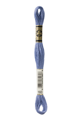 Buy 160 DMC: Mouliné Spécial: Embroidery Thread: Shades of Blue: 100% Cotton, 8m