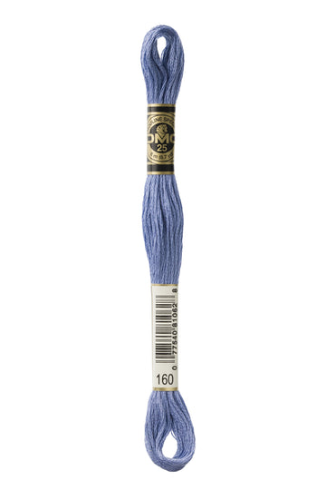 Buy 160 DMC: Mouliné Spécial: Embroidery Thread: Shades of Blue: 100% Cotton, 8m