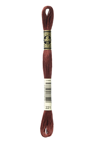 Comprar 221 DMC: Mouliné Spécial: Embroidery Thread: Shades Of Red: 100% Cotton, 8m