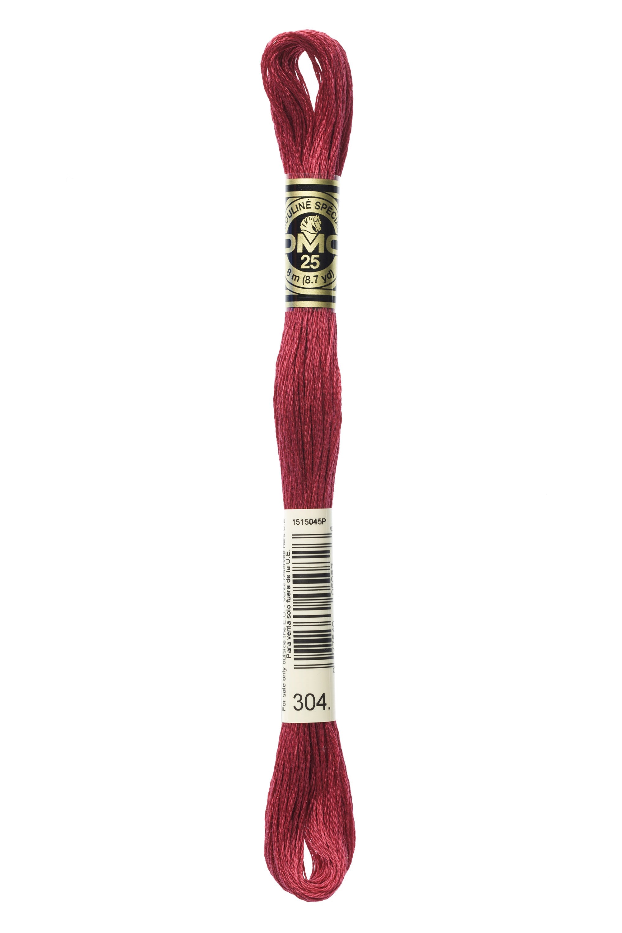 Buy 304 DMC: Mouliné Spécial: Embroidery Thread: Shades Of Red: 100% Cotton, 8m