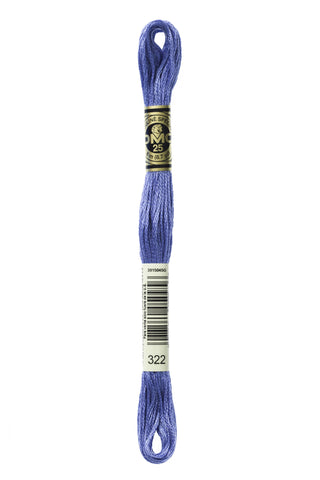 Comprar 322 DMC: Mouliné Spécial: Embroidery Thread: Shades of Blue: 100% Cotton, 8m