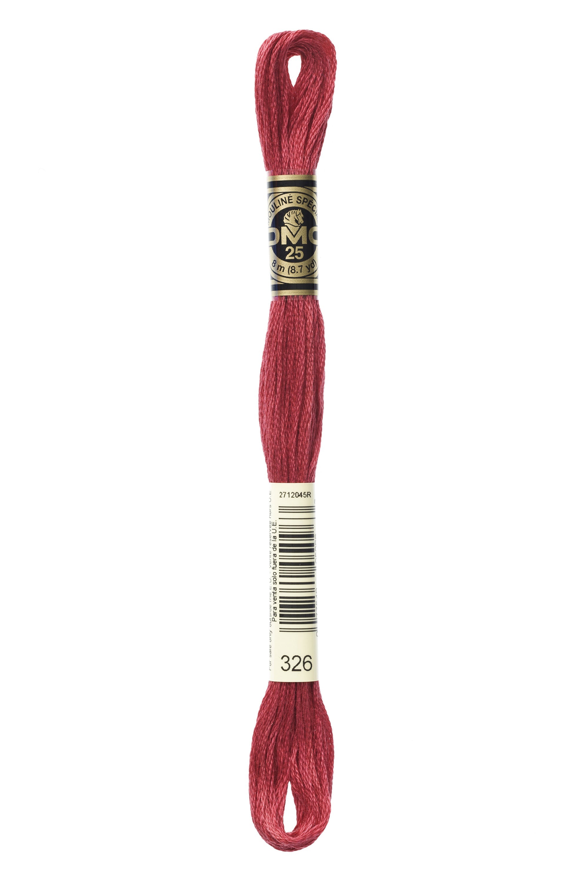 Buy 326 DMC: Mouliné Spécial: Embroidery Thread: Shades Of Red: 100% Cotton, 8m