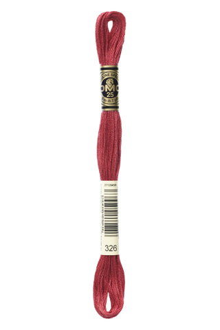 Comprar 326 DMC: Mouliné Spécial: Embroidery Thread: Shades Of Red: 100% Cotton, 8m