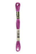 DMC: Mouliné Spécial: Embroidery Thread Shades of Pink and Purple: 100% Cotton, 8m