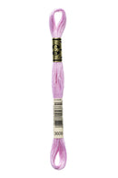 DMC: Mouliné Spécial: Embroidery Thread Shades of Pink and Purple: 100% Cotton, 8m-41