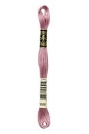 DMC: Mouliné Spécial: Embroidery Thread Shades of Pink and Purple: 100% Cotton, 8m-43
