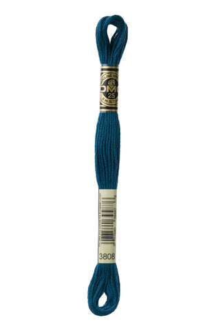 Comprar 3808 DMC: Mouliné Spécial: Embroidery Thread: Shades of Blue: 100% Cotton, 8m