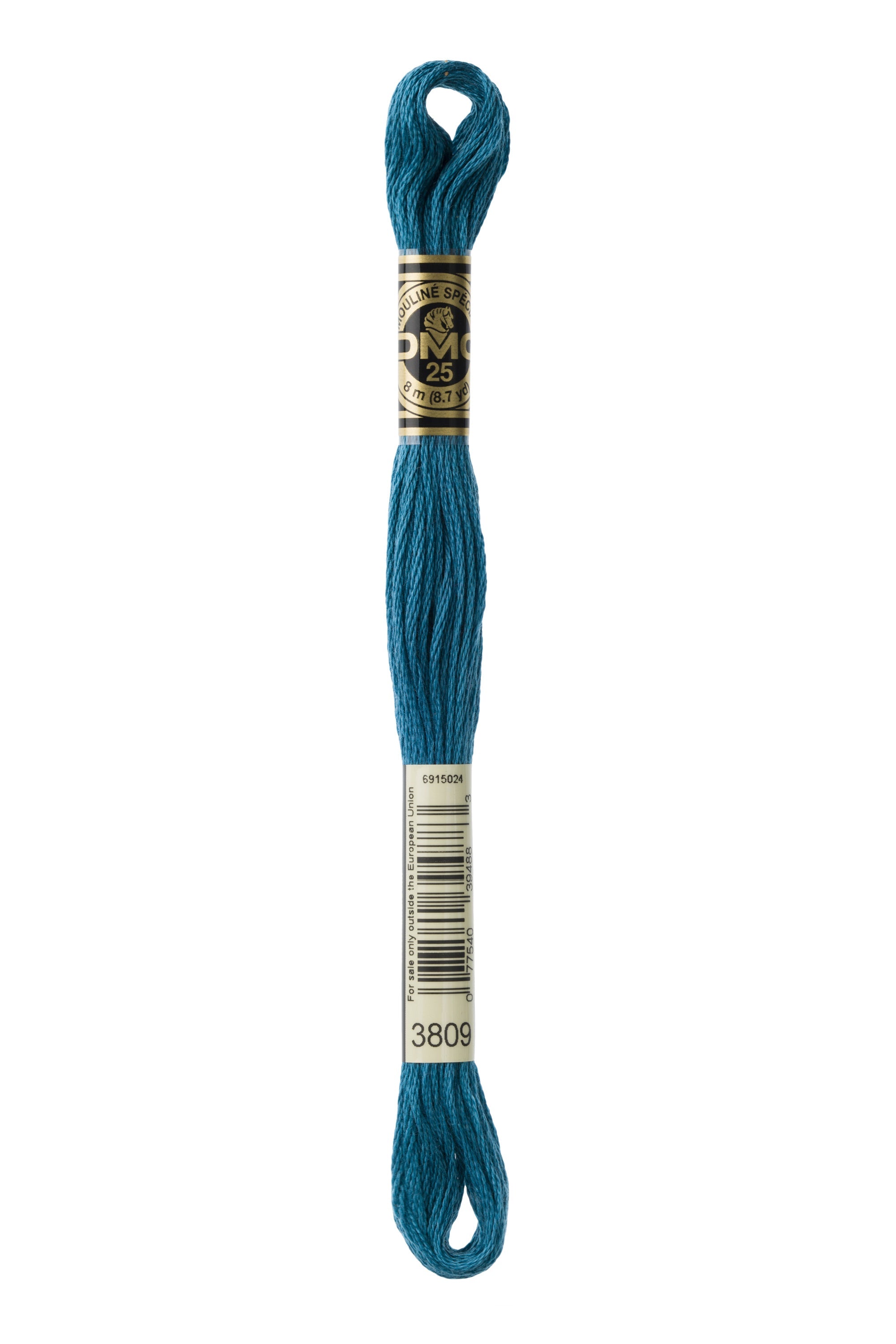 Buy 3809 DMC: Mouliné Spécial: Embroidery Thread: Shades of Blue: 100% Cotton, 8m