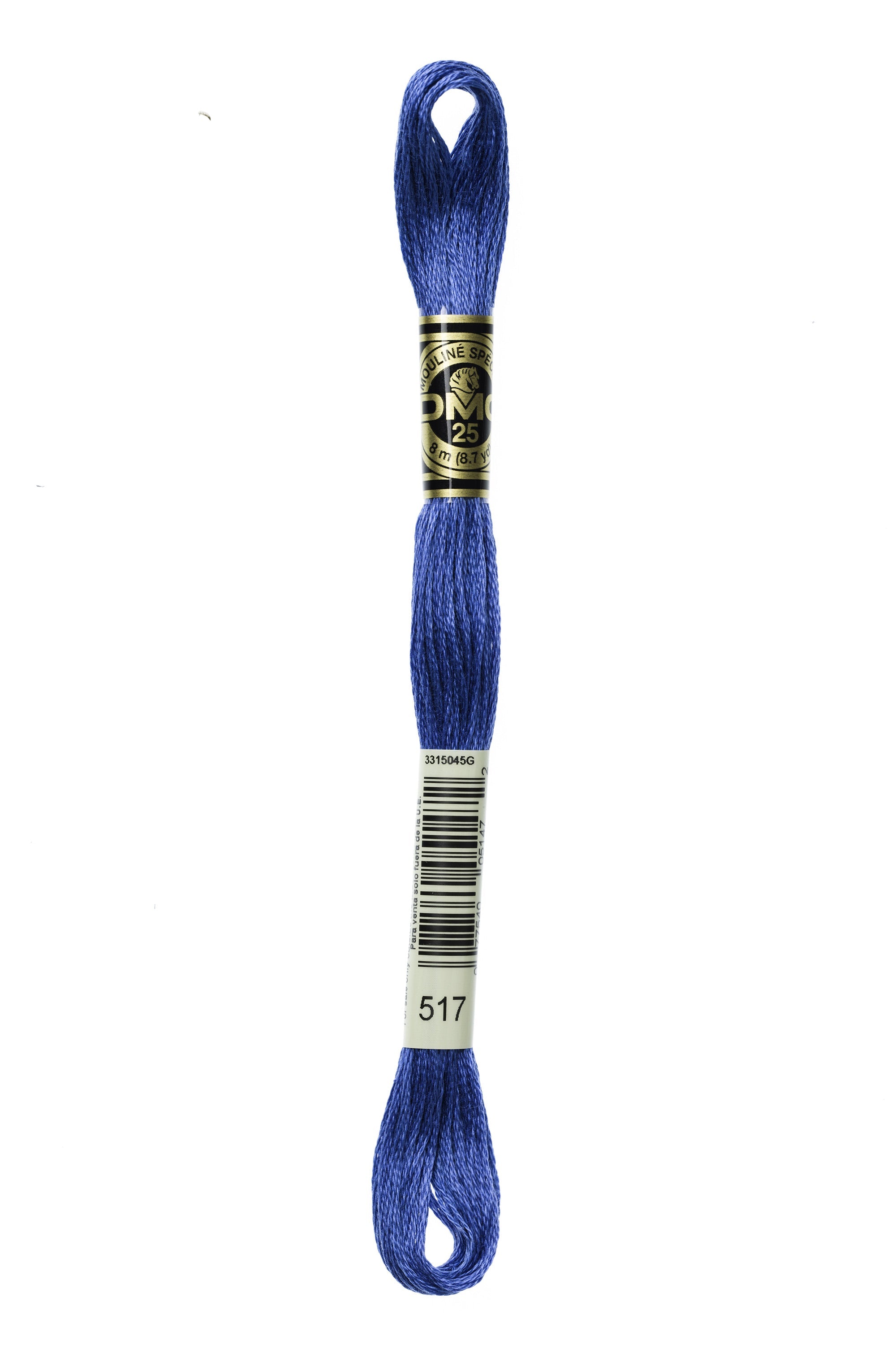 Buy 517 DMC: Mouliné Spécial: Embroidery Thread: Shades of Blue: 100% Cotton, 8m