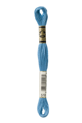 Comprar 518 DMC: Mouliné Spécial: Embroidery Thread: Shades of Blue: 100% Cotton, 8m